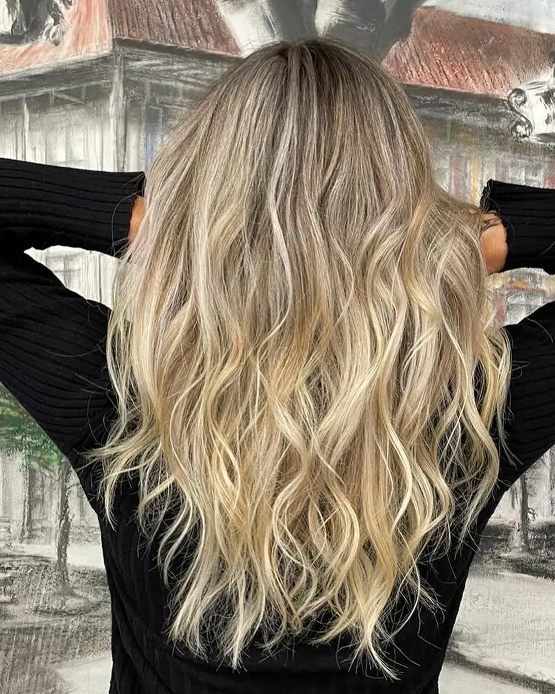 Couleur réalisée au salon