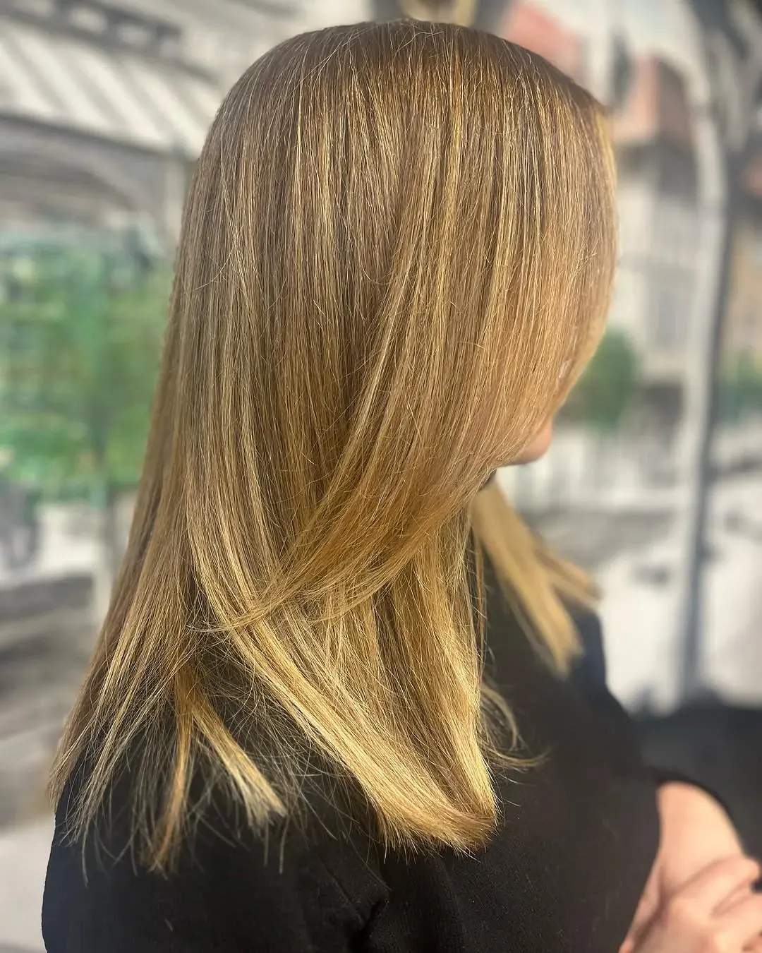 Couleur réalisée au salon