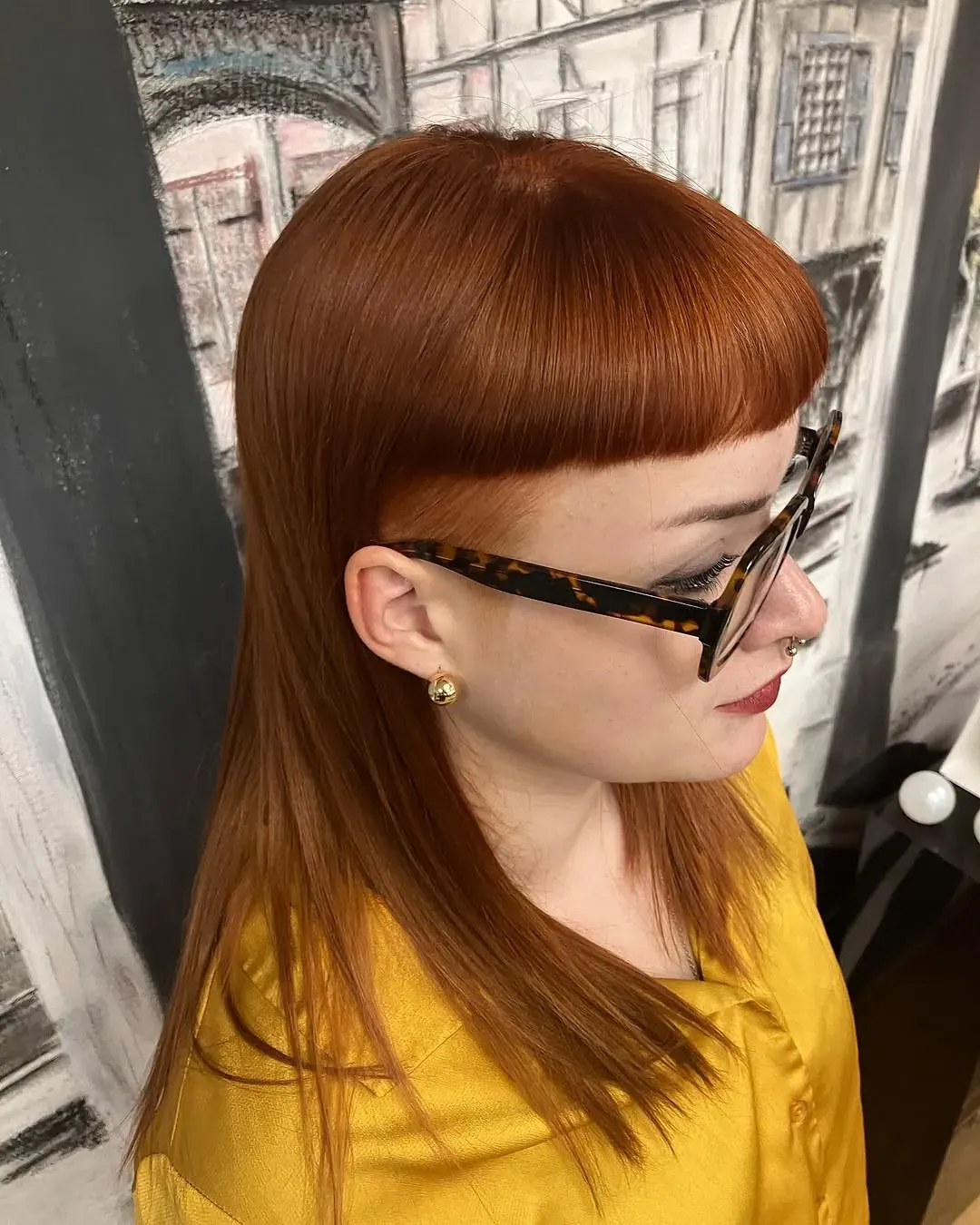 Couleur réalisée au salon