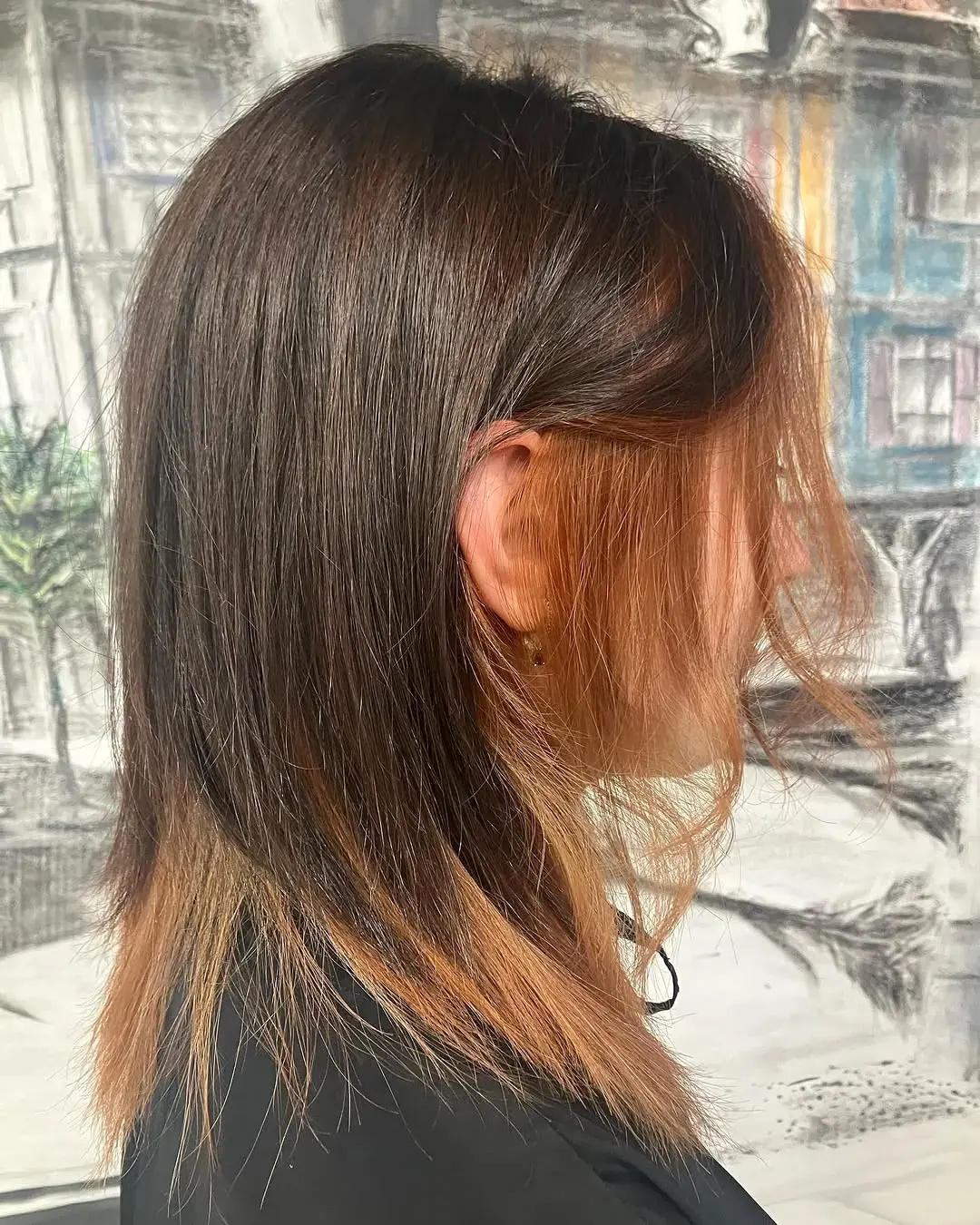 Couleur réalisée au salon
